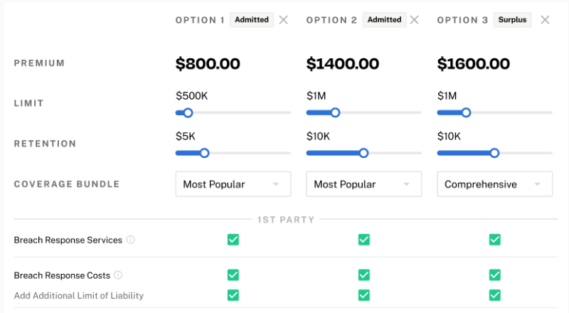 Optimized Quoting Experience 2